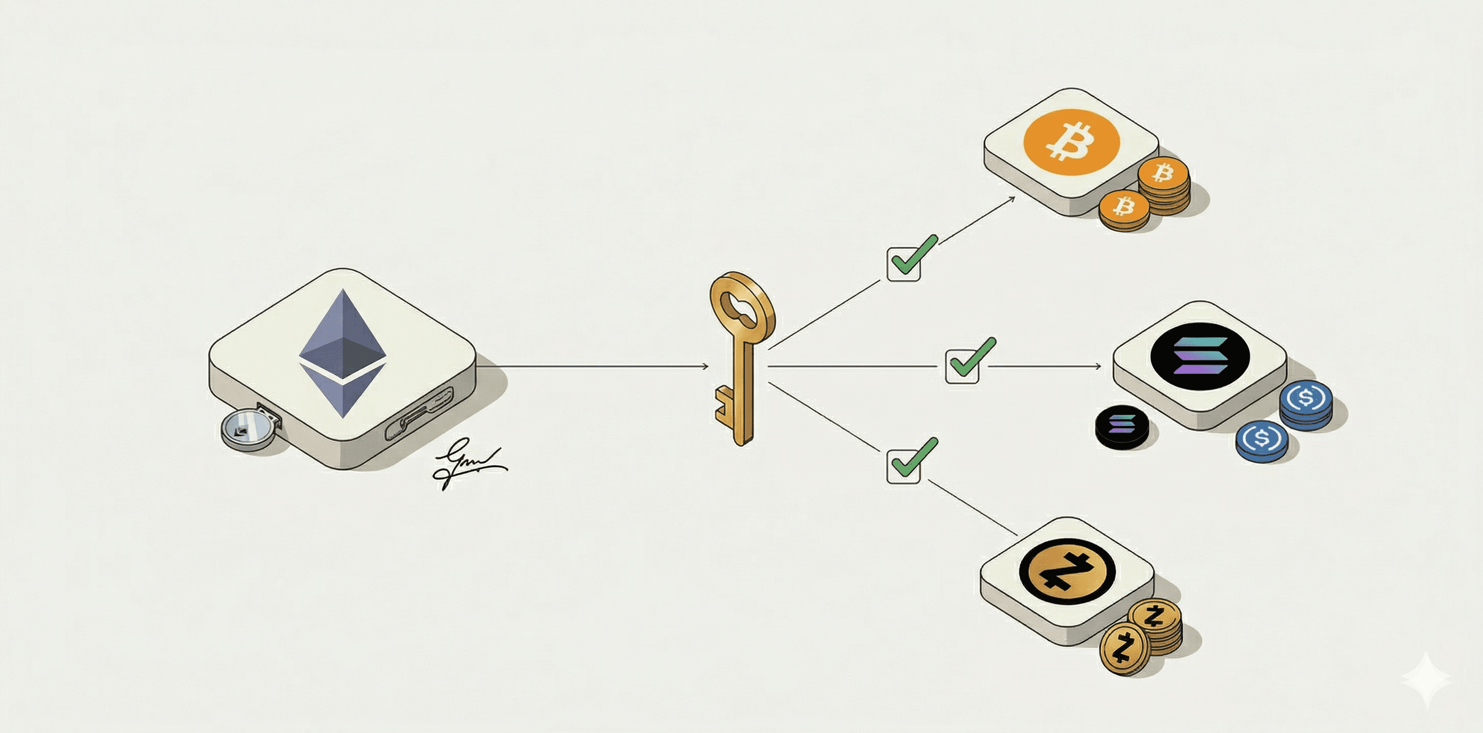 One Ethereum signature controls assets on Bitcoin, Solana, Zcash, and more — powered by NEAR Chain Signatures