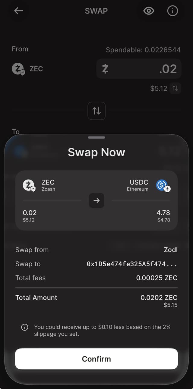 ZODL screenshot 2